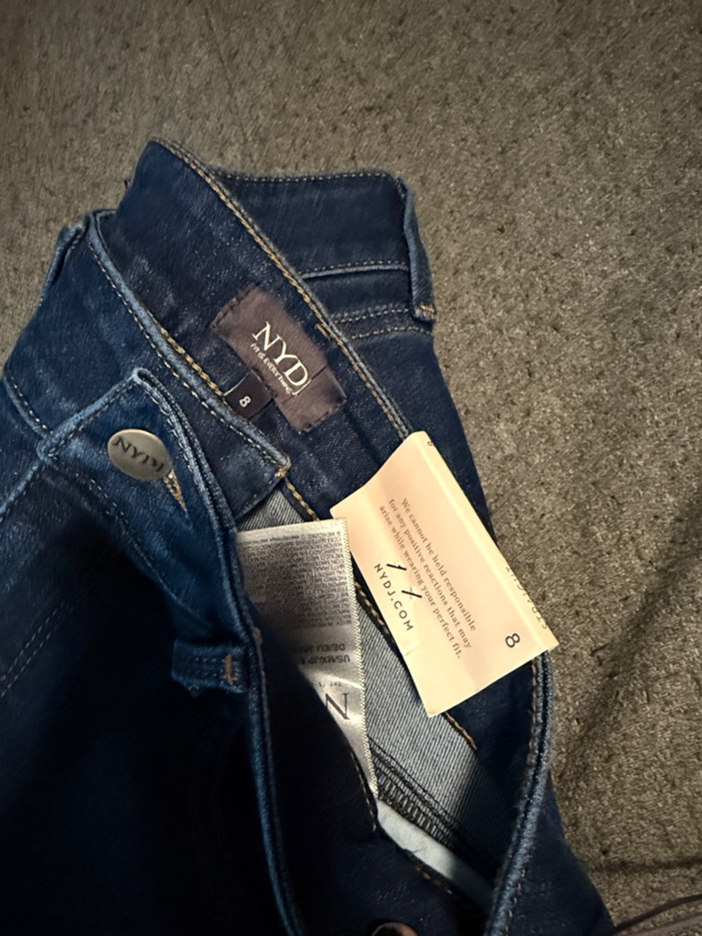 NYDJ Marylin Straight jeans, NWT, 8 - Picture 3 of 10